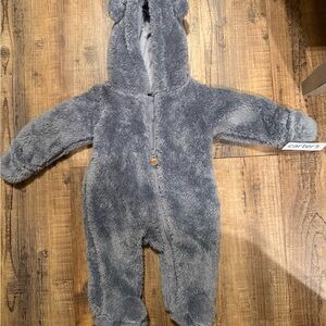 🟥 SOLD NWT 3 months Carter's Gray  One Piece